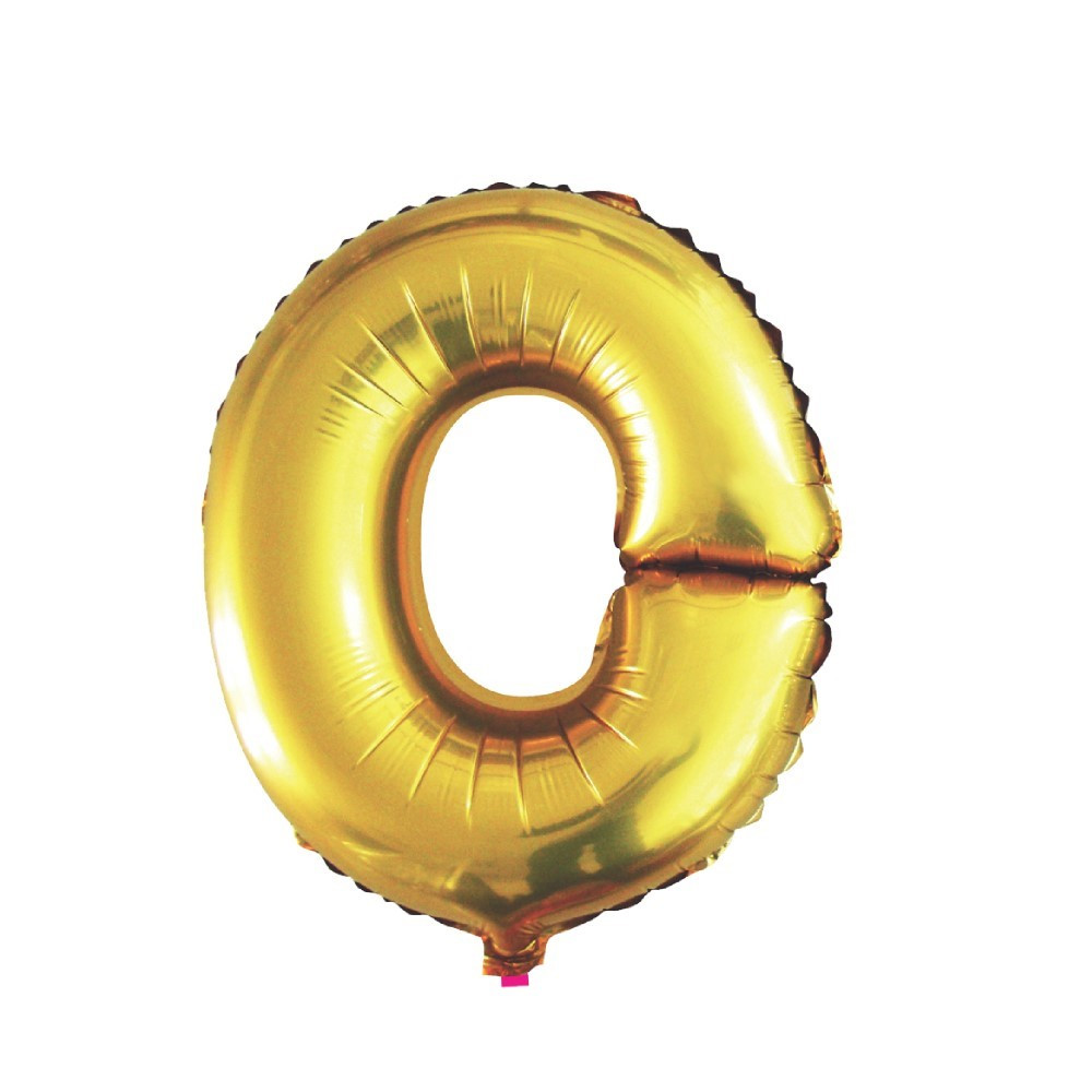 BALAO DOURADO O - 16 POLEGADAS 40 CM