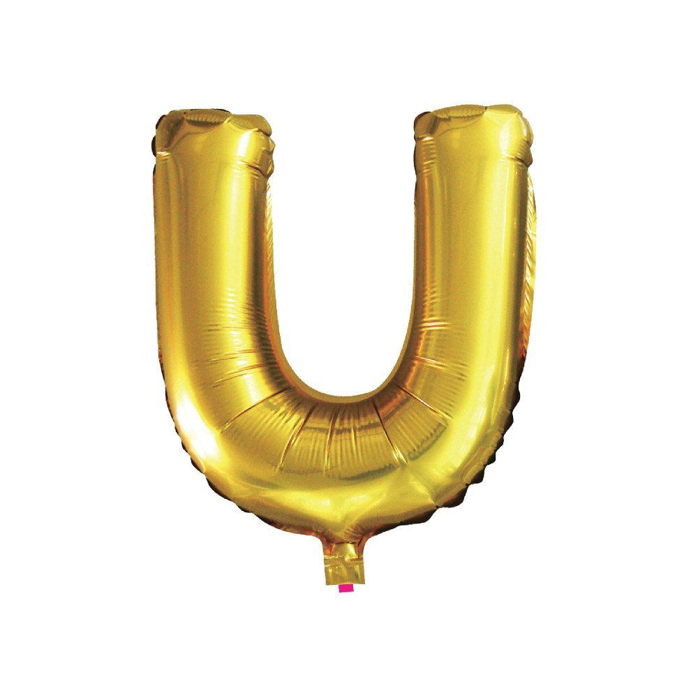 BALAO DOURADO U - 16 POLEGADAS 40 CM