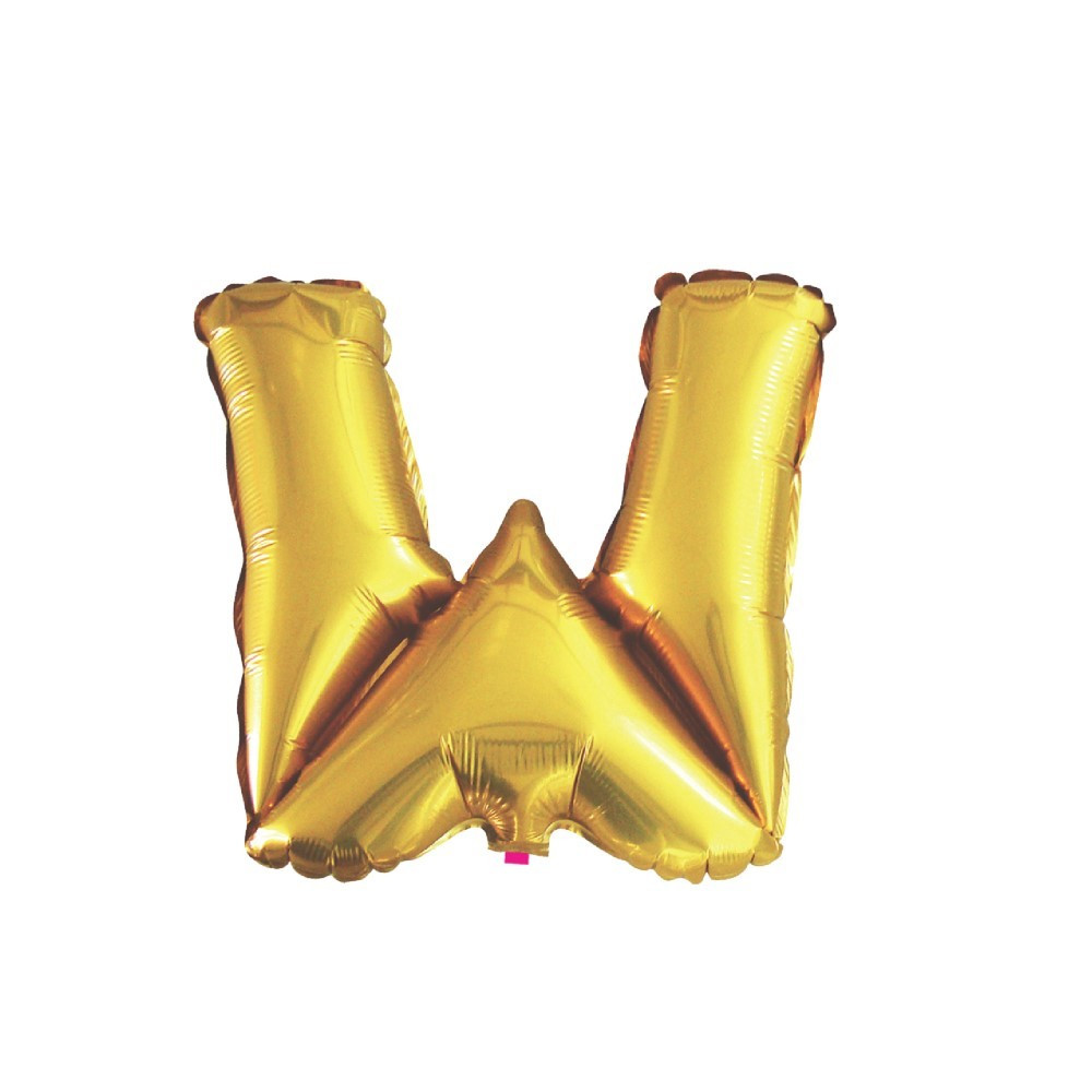 BALAO DOURADO W - 16 POLEGADAS 40 CM