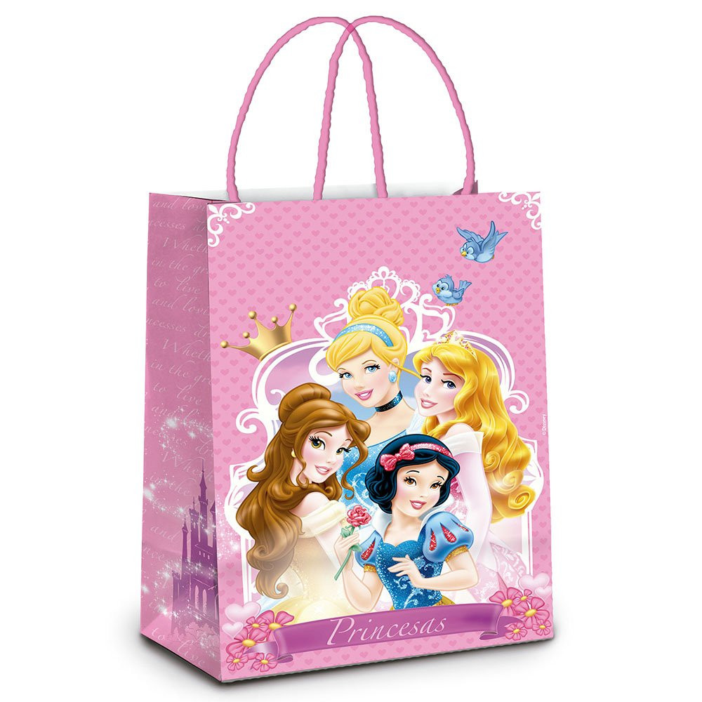 SACOLA LAM PRINCESAS ELEG MINI 10.5X9.5X4 PT C/1