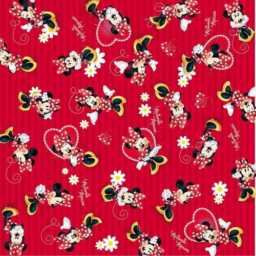 SACO LIC 60X90 MINNIE SPRING PT C/25 UN