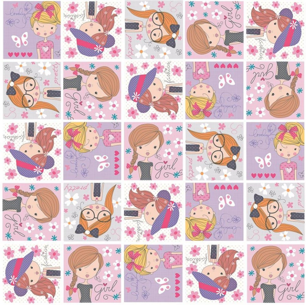 SACO PEROL 45X59 FASHIONISTAS PT C/25 UN