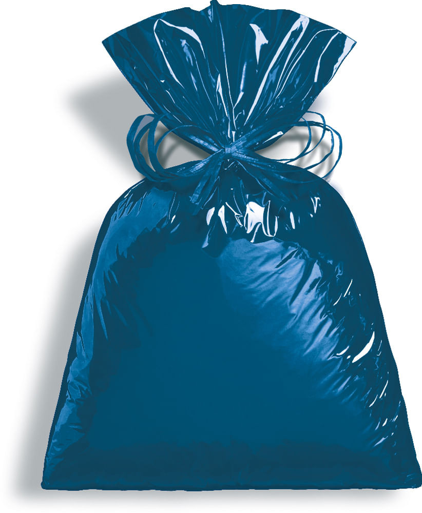 SACO METAL 30X44 CLASSIC BLUE PT C/50 UN