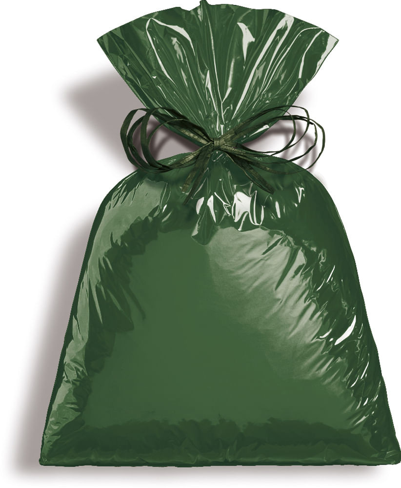 SACO METAL 45X59 DARK GREEN PT C/25 UN