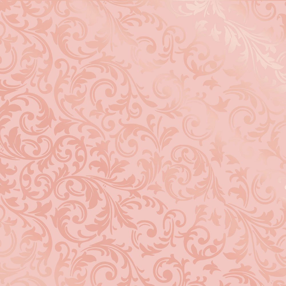 SACO METAL 25X37 ARABESCO ROSE GOLD PT C/50 UN