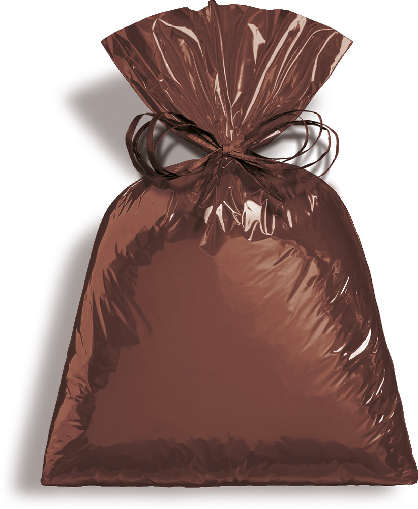 SACO METAL 20X29 CHOCOLATE PT C/50 UN