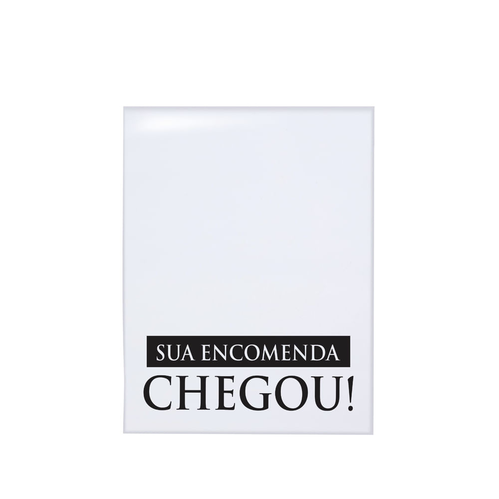 ENVELOPE SEGURANCA 19X25+4 ABA CHEGOU PT C/10 UN