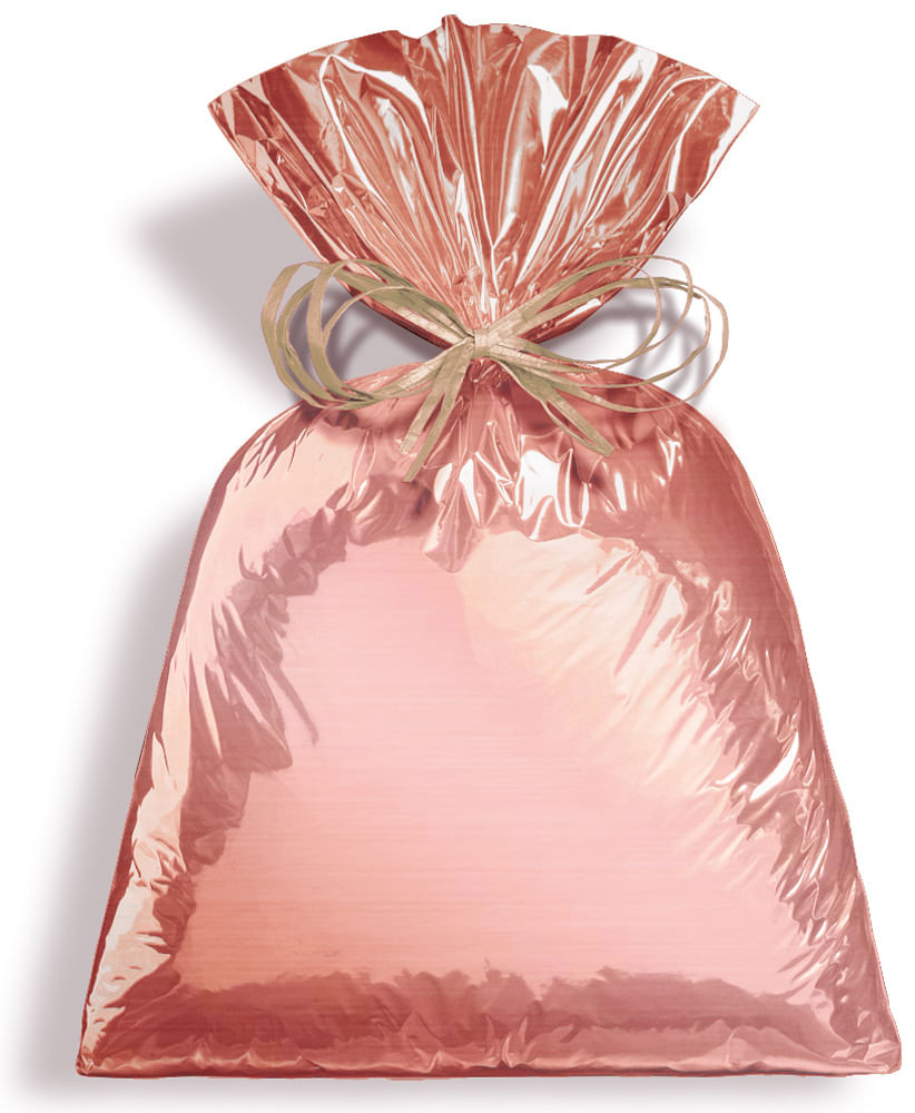 SACO PEROL 35X54 ROSE GOLD PT C/50 UN