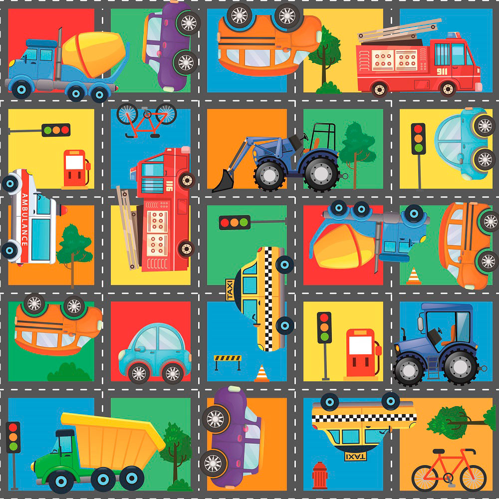 SACO METAL 45X59 CITY CAR PT C/25 UN