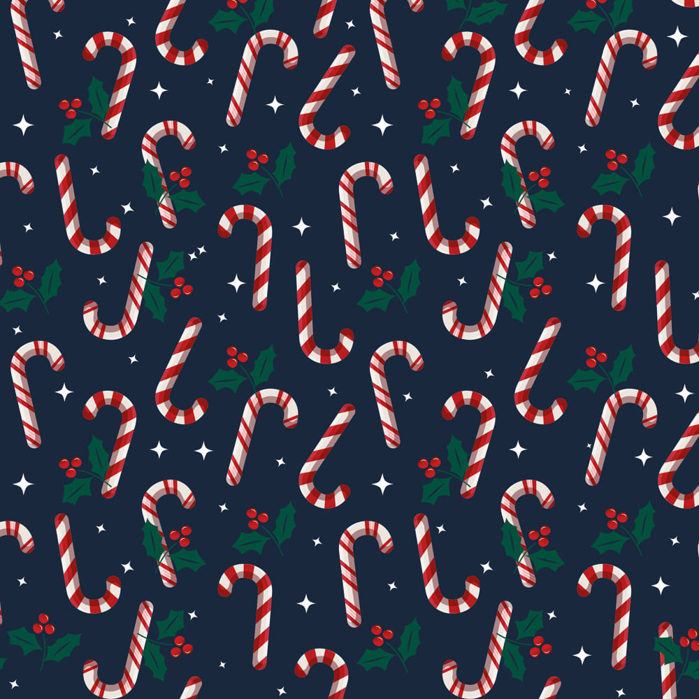 SACO METAL 60X90 CANDY CANE PT C/25 UN
