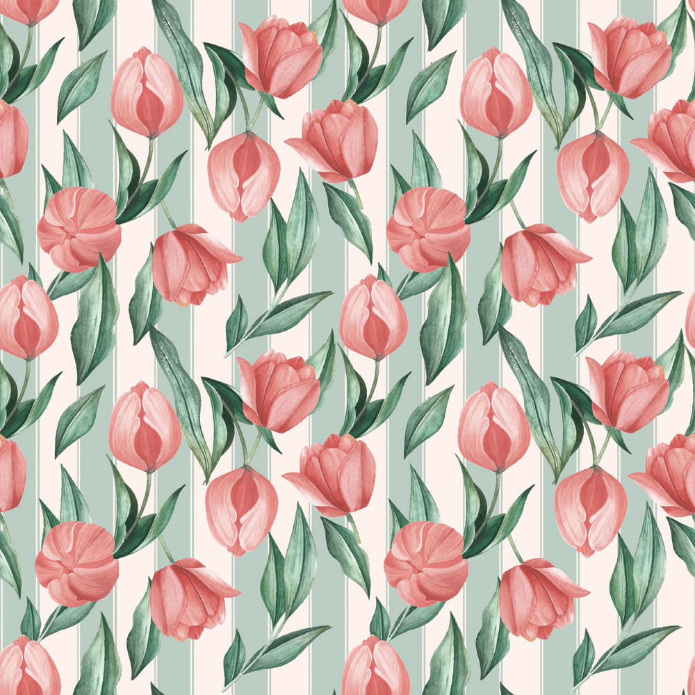 SACO PEROL 45X59 TULIPS PT C/25 UN