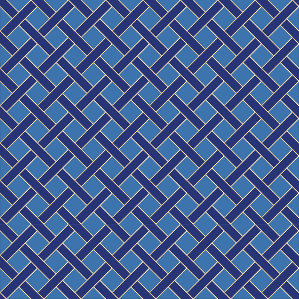 SACO METAL 60X90 QUADRATI AZUL PT C/25 UN