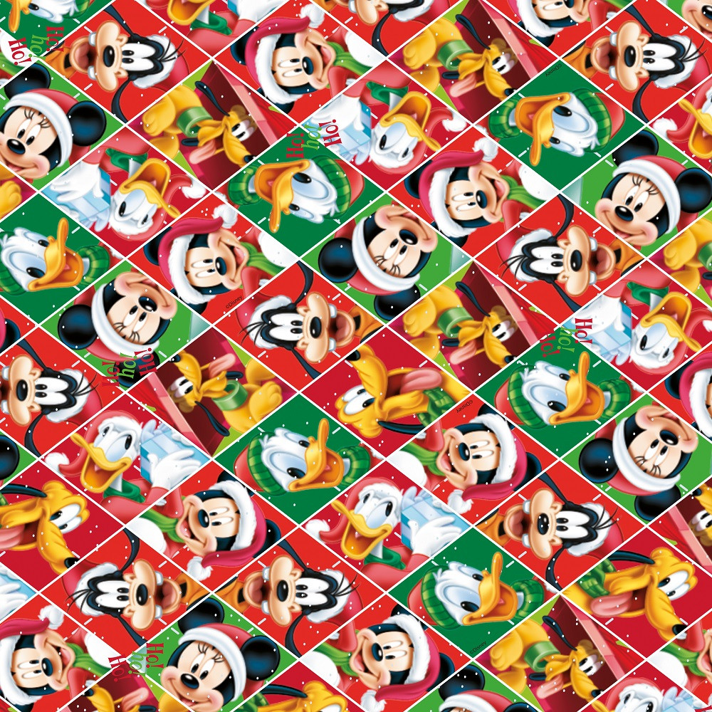 SACO LIC 15X29 NATAL TURMA DO MICKEY PT C/50 UN