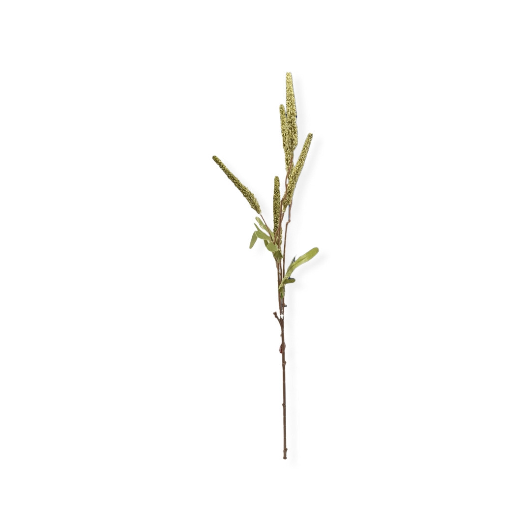 HASTE TRIGO ENVELHECIDO 60CM VERDE C/1 UN