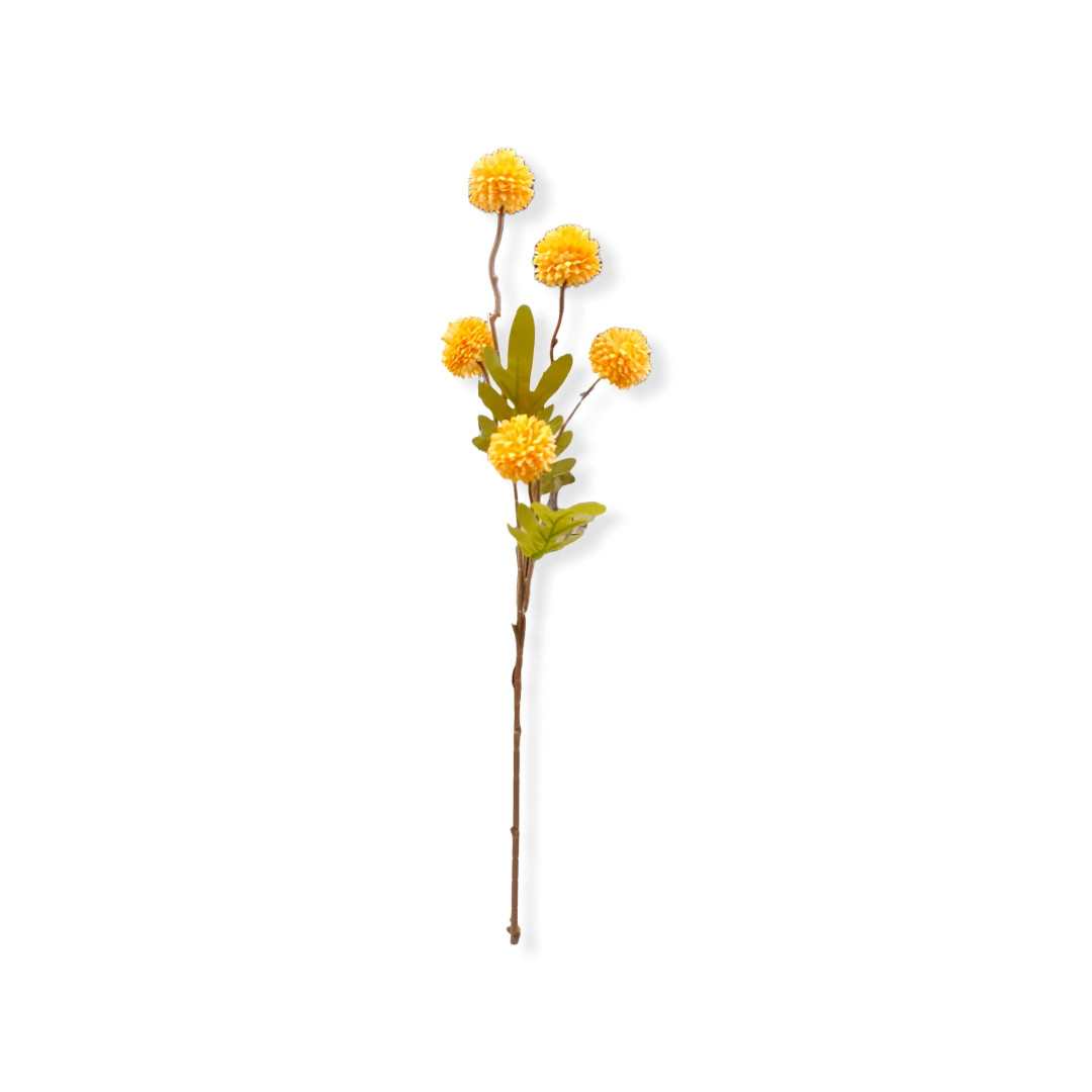 HASTE CRISANTEMO ENVELHECIDO TAM. 50CM LR C/1 UN