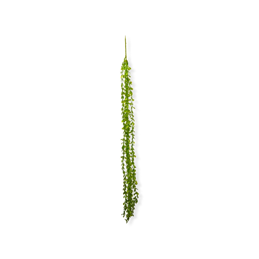PENDENTE FOLHAS PLASTICA 92 CM - C/1 UN