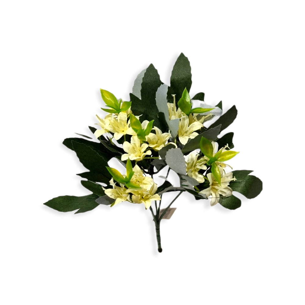 BQT. DE MINI FLORES 5X5X30CM BR C/ 1 UN