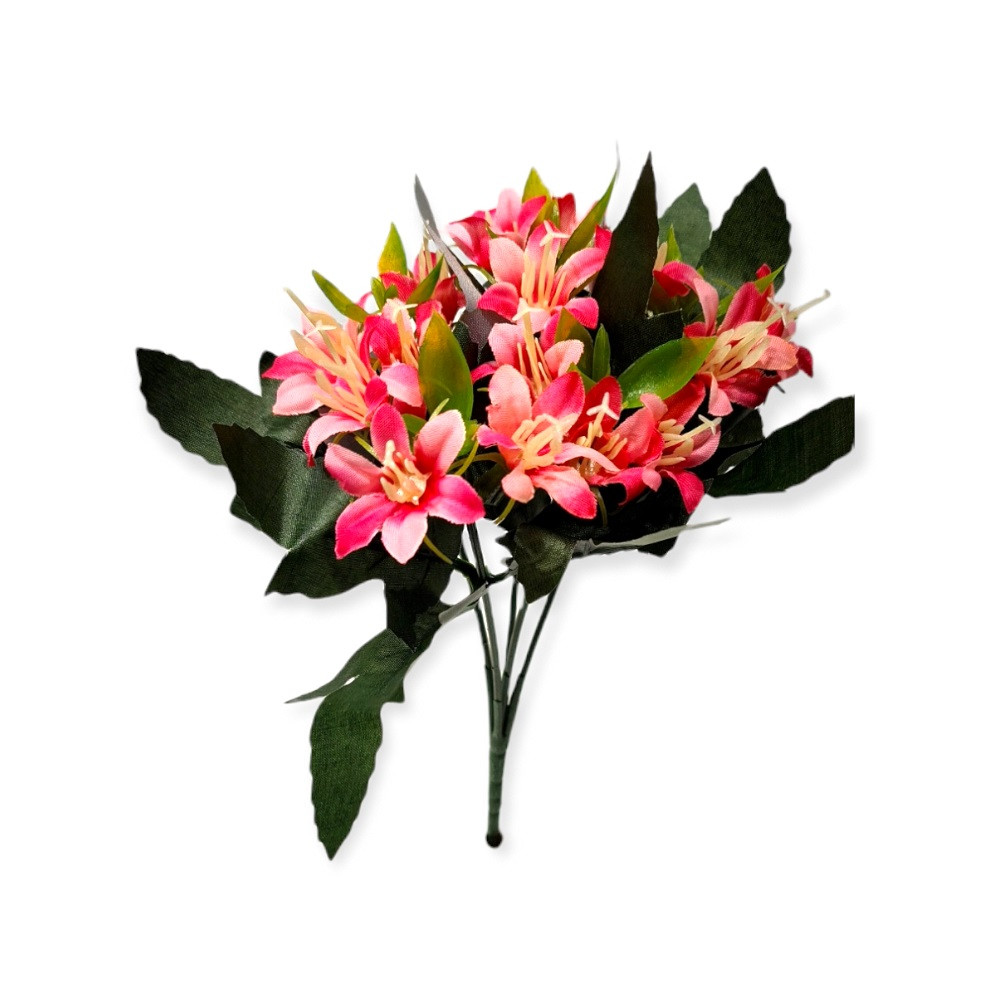 BQT. DE MINI FLORES 5X5X30CM RS/CL C/ 1 UN