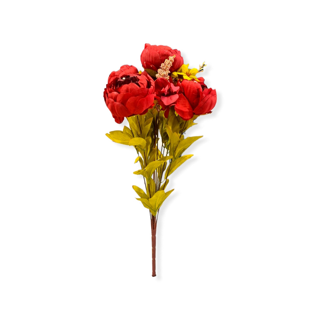 BUQUE PEONIA ENVELHECIDA VM TAM. 55CM - C/1 UN