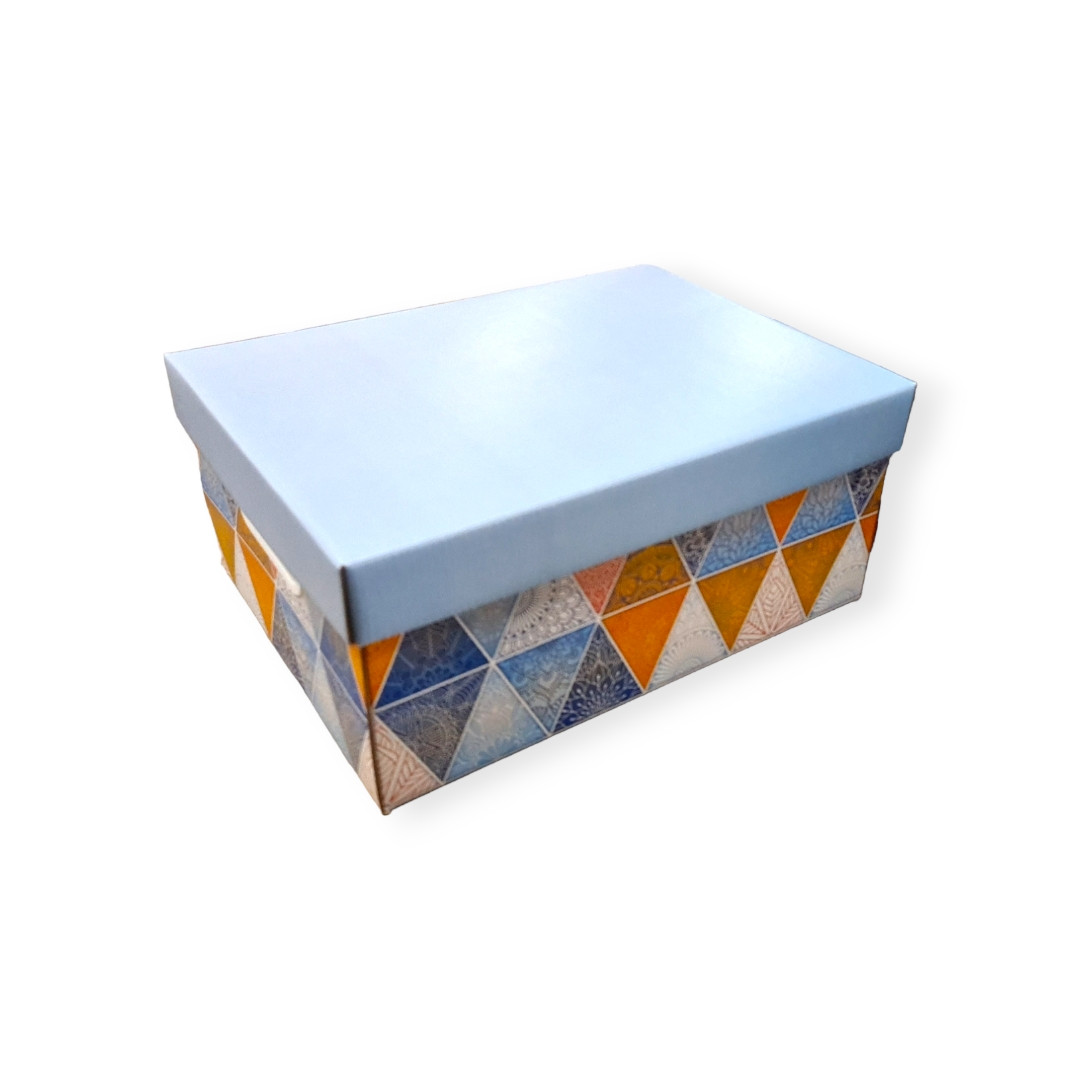 CAIXA ORGANIZADORA MEDIA 33X25X14 C/1 UN MANDALAS