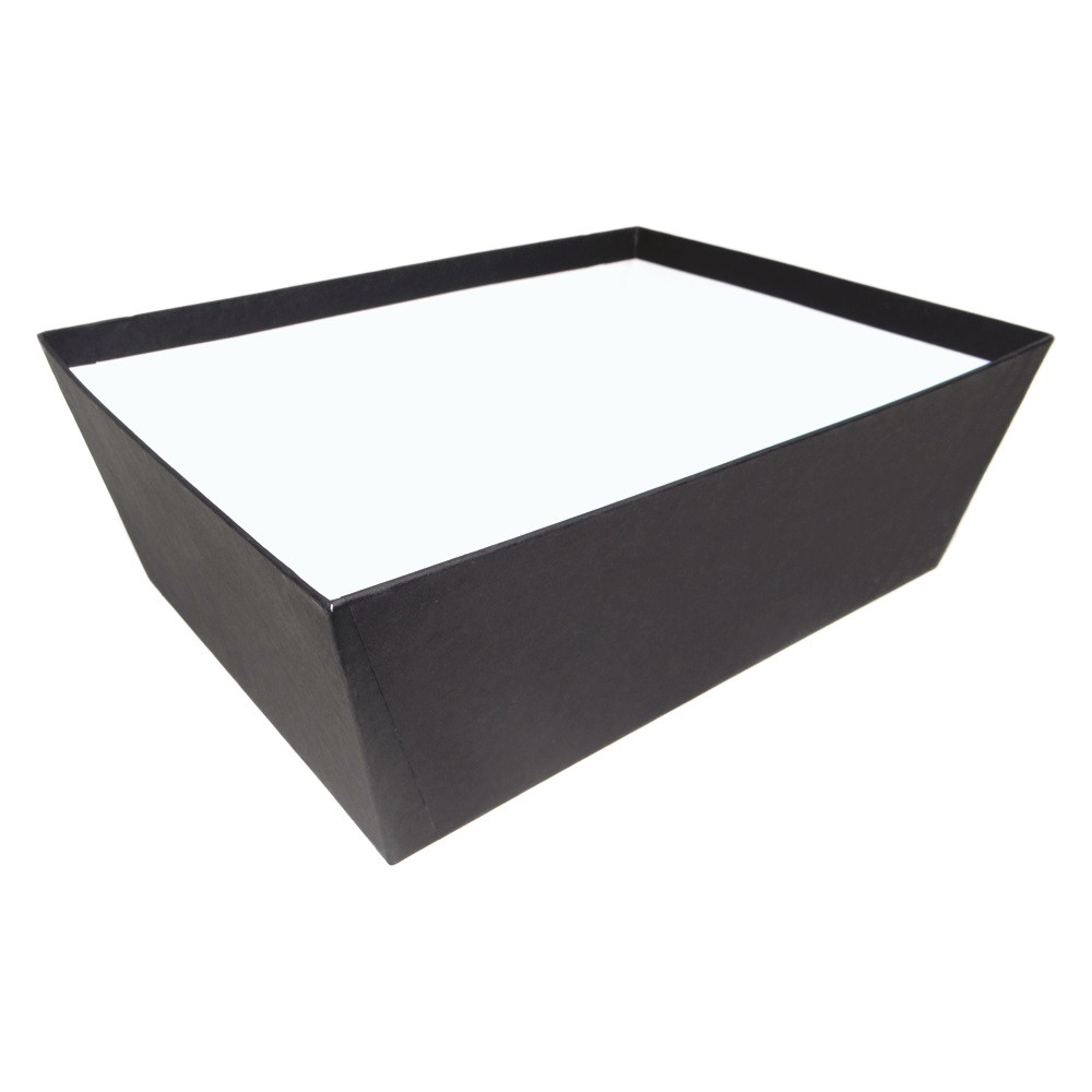 CESTA RETANGULAR RIGIDA N 121 29X22.5X10 PRETO - LOS ANGELES