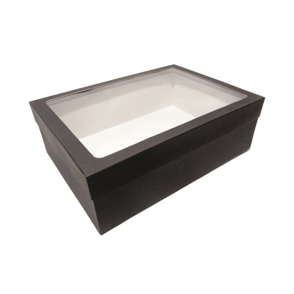 CAIXA RETANGULAR C/VISOR N 205 35,5X26,0X12,0 PRETO - LOS ANGELES
