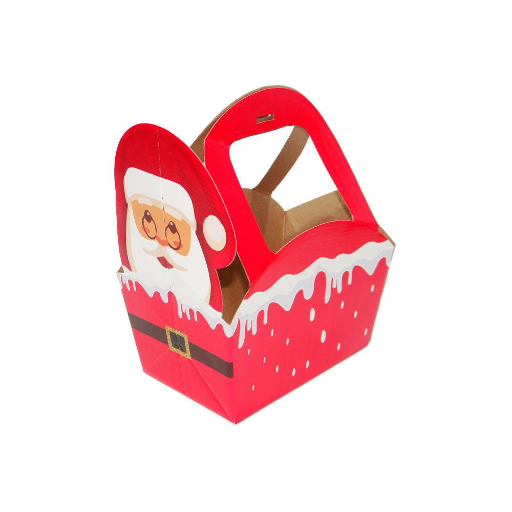 CESTA NATAL P 20X12,5X15,5CM NOEL VM C/1 UN