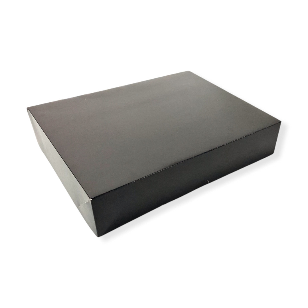 CAIXA PRETA 08 - 29X24X6CM C/1 UN
