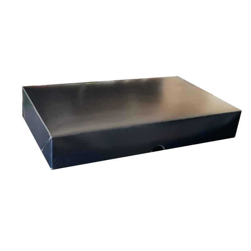 CAIXA PRETA 09 - 37,5X24X5,5CM C/1 UN