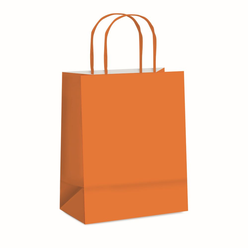 SACOLA LARANJA 12X19X7 TAM PP C/1 UN