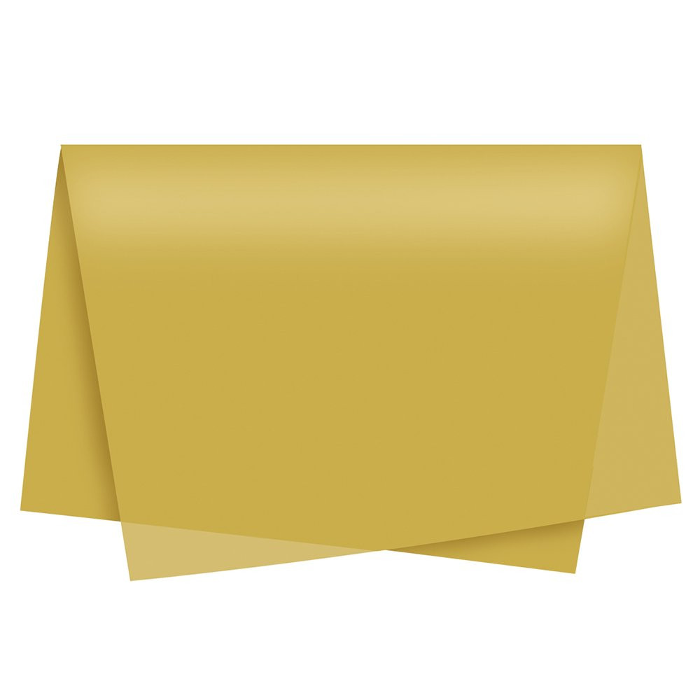 SEDA COR OURO 50X70CM 100FLS