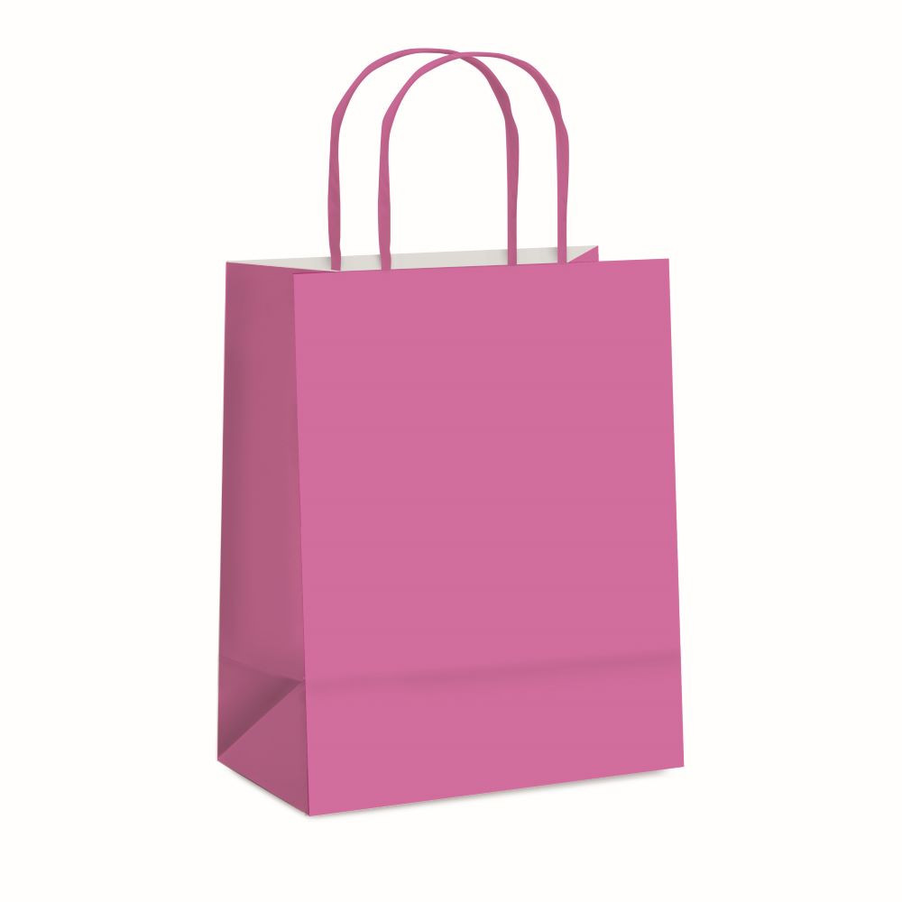 SACOLA ROSA 18X22X10 TAM P C/1 UN