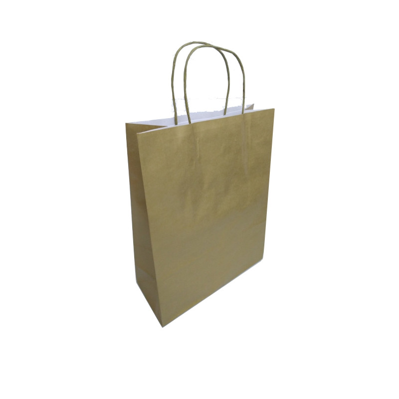 SACOLA OURO TAM M 24X31X10CM C/1 UN