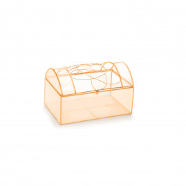 EMBALAGEM DE ORGANZA BAU BRONZE C/01