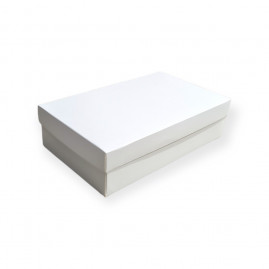 CX SAPATO TAM M 20,5X30,5X9,5 BRANCA REF 1016
