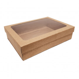 CX CAMISA C/VISOR TAM P 17,5X24X5,5 - KRAFT REF 1030