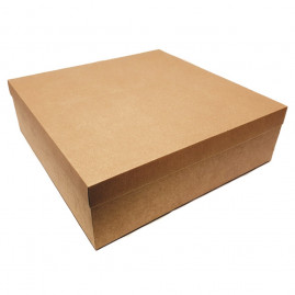 CX QUADRADA TAM M 33X33X10 - KRAFT
