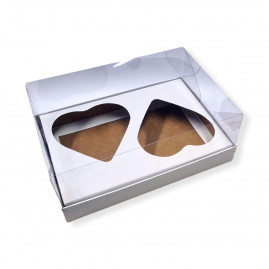 CX CORACAO 200 GRAMAS DUPLO 21X14,5X8 DUPLA FACE REF 2387