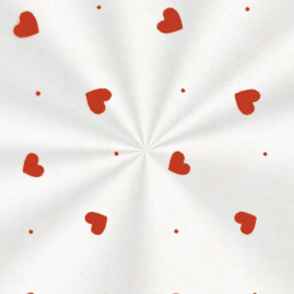 SACO TRANSP 15X22 LOVE VERMELHO PT C/100 UN