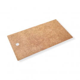 TAG CARTAO P/PRESENTEAR PAPEL DOURADO 5X9CM C/1 UN