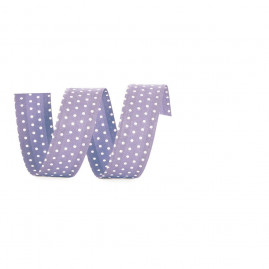FITA KRAFT EXTRA FINA POA LILAS/BRANCO 25M C/1 UN