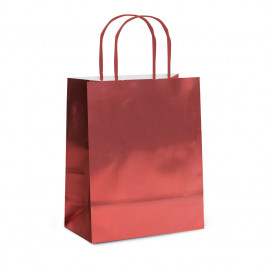SACOLA LAM VERMELHO METAL FOSCO GG 39X32X16 C/1 UN CFSC
