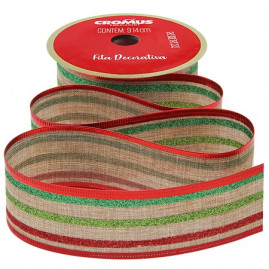 FITA LISTRADA CLR 3,8CMX9,14M () C/1 UN