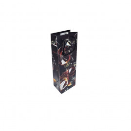 SACOLA P/ GARRAFA TAM 12,8X38X8,4CM COPO VINHO C/1 UN