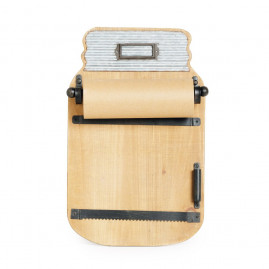 QUADRO BLOCO DE NOTAS CRU/PTO (TREND CHEF) C/1 UN