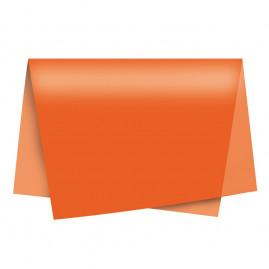 PAPEL SEDA LARANJA INTENSO 49X69 PT C/50 UN