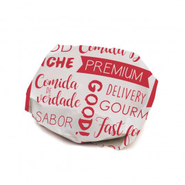 PAPEL MANTEIGA DELIVERY 35X25 CM PT C/100 UN