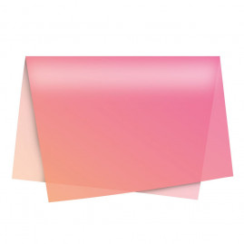 PAPEL SEDA DEGRADE ROSA 49X69 PT C/50 UN