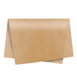 PAPEL KRAFT CANELADO MARFIM/NATURAL 59X80 PT C/50 UN