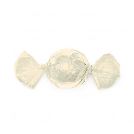 EMB ALUM P/TRUFA LISO MARFIM 14,5X15,5 PT C/100 UN